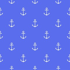 seamless pattern of anchors. Seamless pattern can be used for filling texture background of web pages, wallpapers.