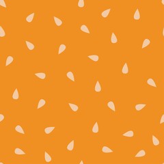 orange seamless prince watermelon pulp. summer style. watermelons for clothing or printing									
