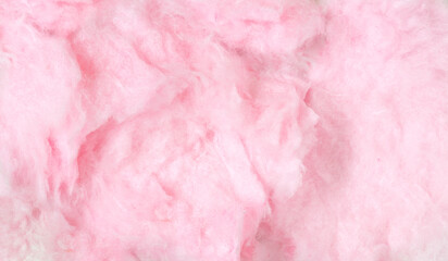 Fototapeta premium pink fluffy cotton candy, background