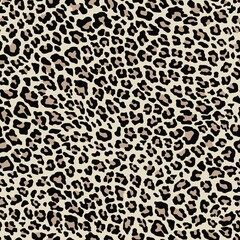 leopard skin pattern. vector print. seamless pattern for clothing or print