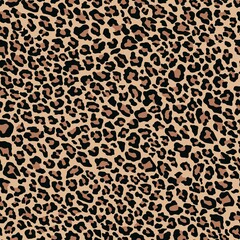 leopard print for clothing or print. seamless vector print.  