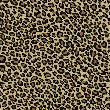 leopard spots. seamless print for clothing or print. wind pattern