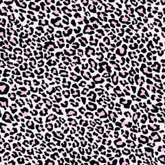 pink leopard spots. seamless print for clothing or print. wind pattern