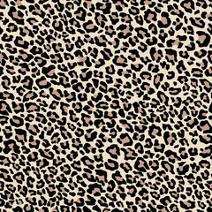 Abstract design leopard animal skin seamless pattern. Jaguar, leopard, cheetah. Black and white seamless camouflage background.