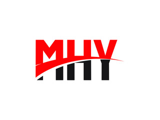 MHY Letter Initial Logo Design Vector Illustration