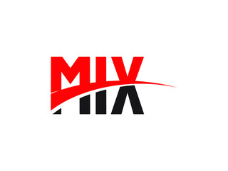 Fototapeta premium MIX Letter Initial Logo Design Vector Illustration