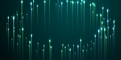 Upward vertical line rays speed motion concept.