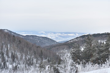 winter mountain landscape