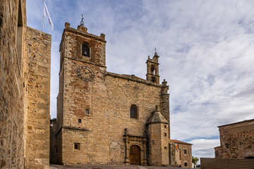 Saint Matthew Church, Iglesia de San Mateo in Caceres, Extremadura, Spain