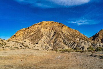 Tabernas desert, Desierto de Tabernas near Almeria, andalusia region, Spain