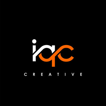 IQC Letter Initial Logo Design Template Vector Illustration