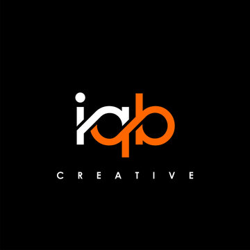 IQB Letter Initial Logo Design Template Vector Illustration