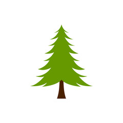 pine tree icon design template vektor