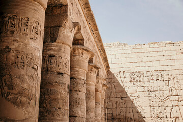 ancient egyptian temple in Luxor