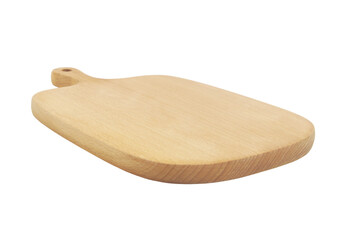 Cutting board isolated on white background	