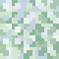 Abstract geometric pattern of squares. Seamless mosaic and tile. Vector illustration
