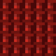 Abstract geometric pattern of squares. Seamless mosaic and tile. Vector illustration