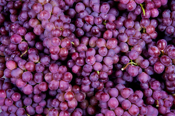 Red grapes