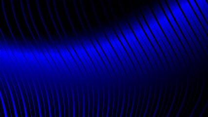 Blue Abstract light wavy futuristic background. Vector illustration