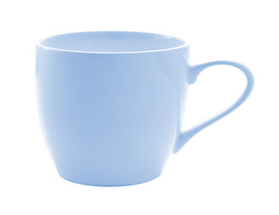 ceramic cup on white background
