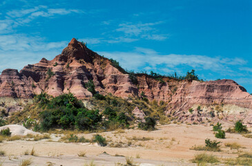Fototapeta premium Cirque Rouge, Majunga, Madagascar