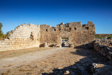 Perge Ancient City in Antalya Province