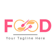 Food and restaurant logo.