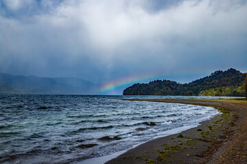 青森県　十和田湖の風景