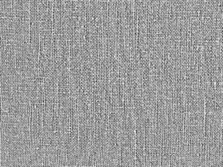 Vector fabric texture. Distressed texture of weaving fabric.  Abstract halftone vector illustration.