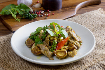 Thai Spicy stir fried (Pad Cha )