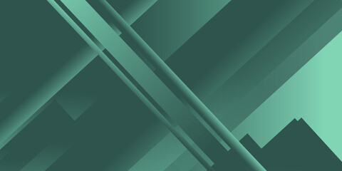 Abstract Green Background with lines
