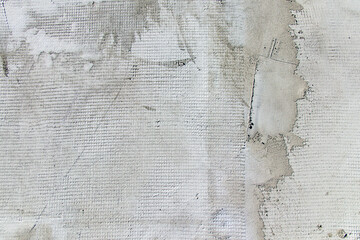Plaster texture. Textured whitewash wall close-up.