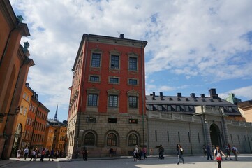 Fototapeta premium Gamla stan, Stockholm, Sweden