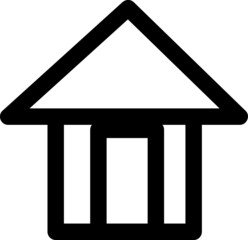 home icon vector illustration on white background..eps