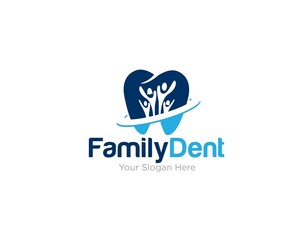 family dental care clinic or hospital logo designs simple modern
