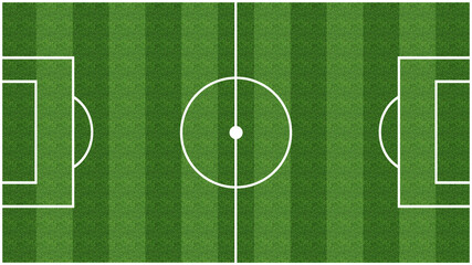 Football Stadium  top view 4K