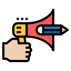 CONTENT ICON LINE COLOR .