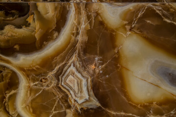 Brown marble background with cracks