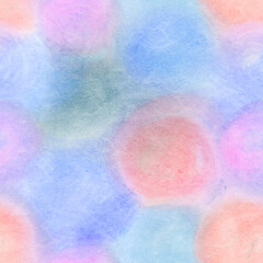 seamless pattern with watercolor spots