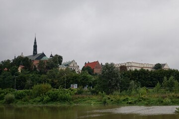 Sandomierz, wybrzeze Pilsudskiego.