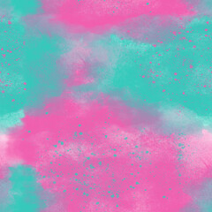 Fototapeta premium Paint Stains Textured Seamless Pattern for party, anniversary, birthday. Design for banner, poster, card, invitation and scrapbook 