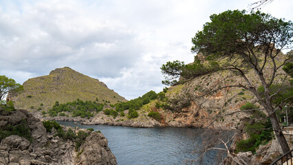 river in the mountains