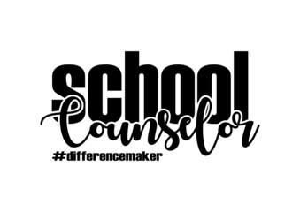 school counselor sign