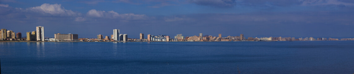 Obraz premium megapanoramica de la manga, murcia