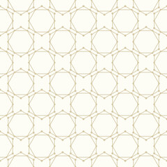 Geometric Seamless Pattern Vector Background