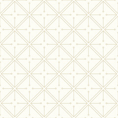 Fototapeta premium Geometric Seamless Pattern Vector Background