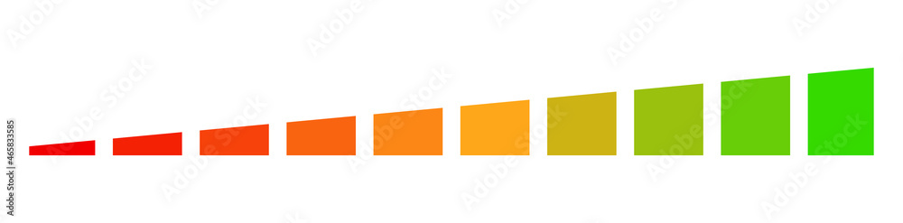 Poster meter, metre, gauge element for measurement, progress indicator, calibration concepts