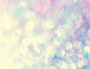 abstract colorful bokeh background