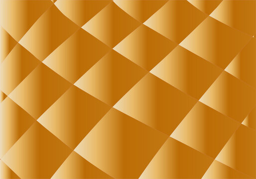 Fondo de acolchado en degradado dorado