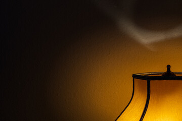 Lampe im Wohnzimmer